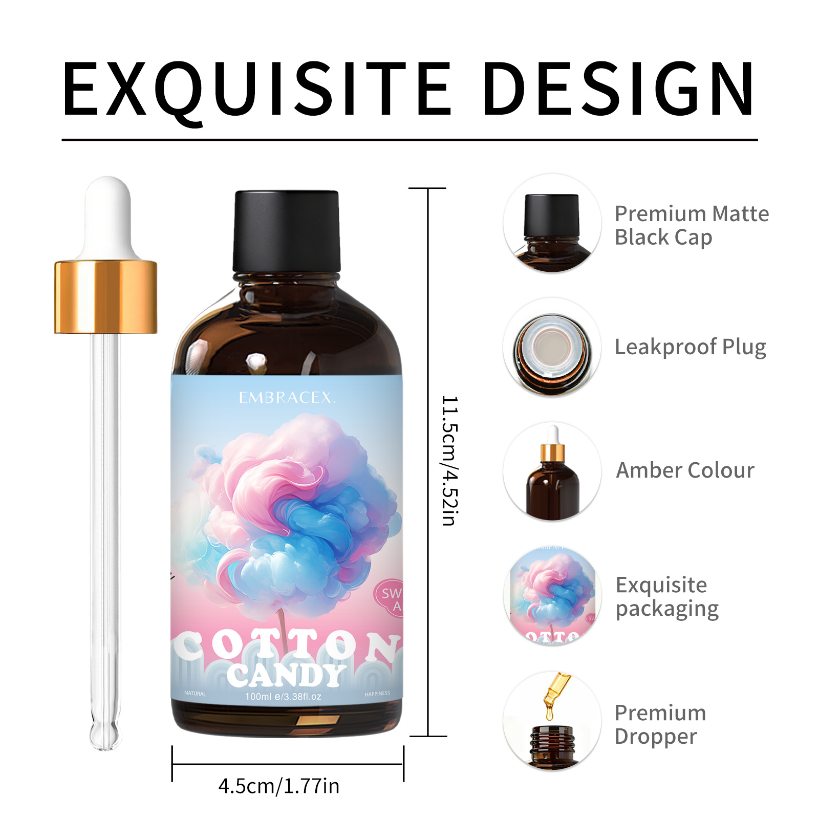 100ml Pamuk Şeker Esansiyel Ya - Candle Making Fragrance Oils incelemesi ve fiyatı