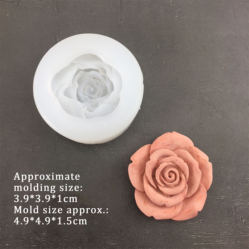 3D gül çiçek şekli yaprak sili - Candle Making Items incelemesi ve fiyatı