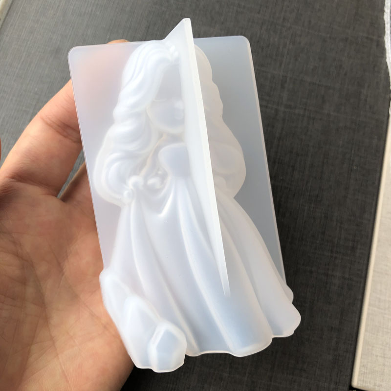 3D Sevimli Prenses Silikon Mum - Candle Making Items incelemesi ve fiyatı