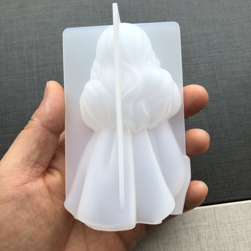 3D Sevimli Prenses Silikon Mum - Candle Making Items incelemesi ve fiyatı