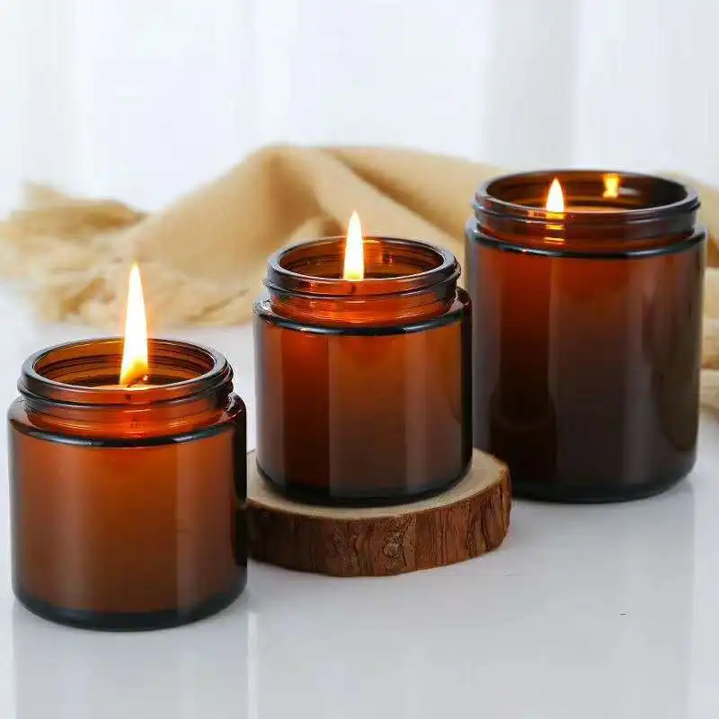 Cam Mum Kavanozları, 4oz Amber - Candle Making Glass Jars incelemesi ve fiyatı