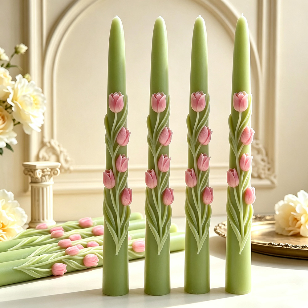 Uzun Saplı Çiçek Şeklinde Mum  - Candle Making Reno incelemesi ve fiyatı