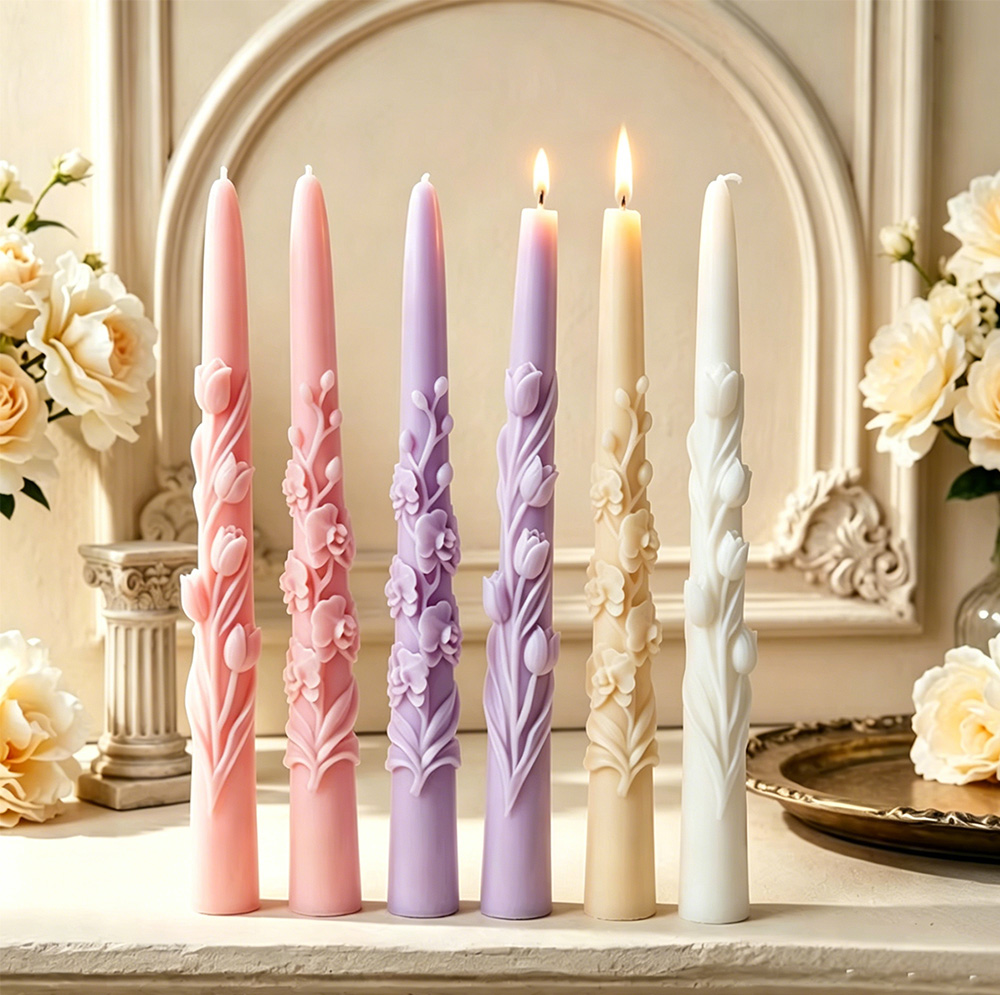 Uzun Saplı Çiçek Şeklinde Mum  - Candle Making Reno incelemesi ve fiyatı