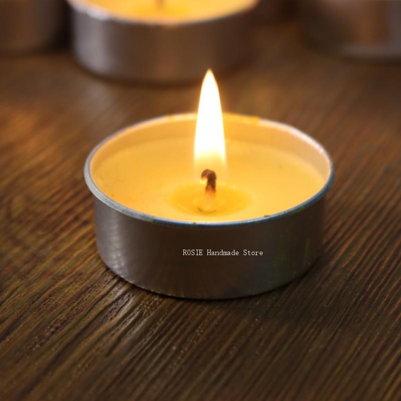 Boş çay balmumu dairesel alümi - Candle Making Easy incelemesi ve fiyatı