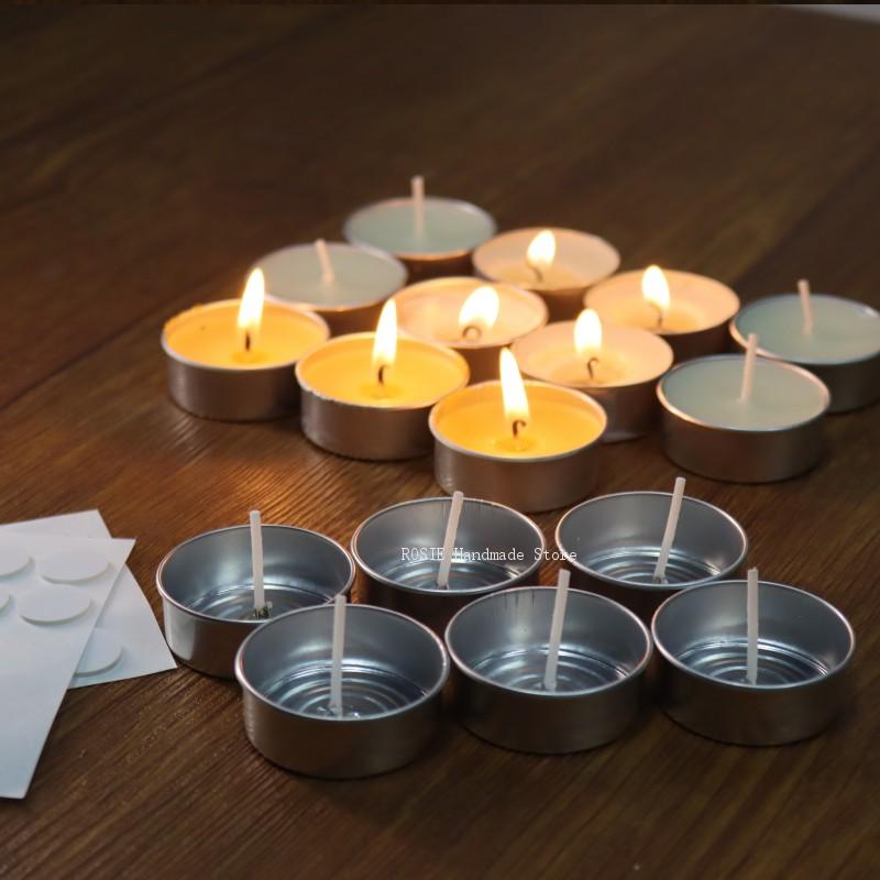 Boş çay balmumu dairesel alümi - Candle Making Easy incelemesi ve fiyatı