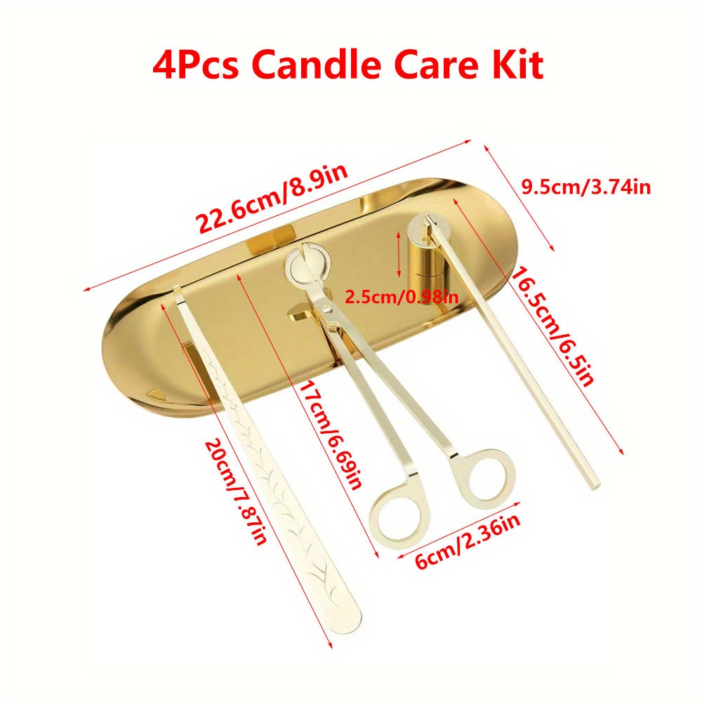 4 adet/takım Lüks Mum Bakım Se - Candle Making Items incelemesi ve fiyatı