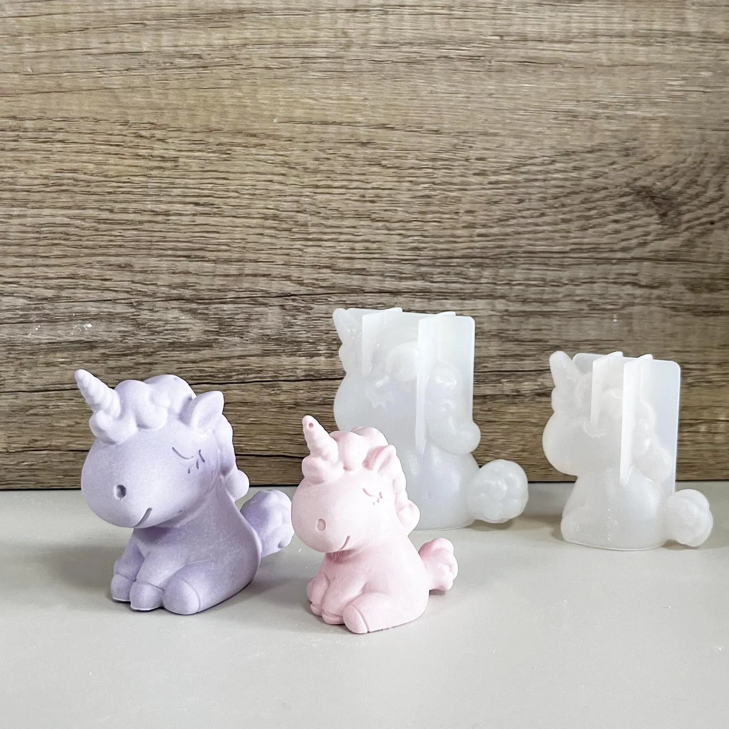 3D Geometrik Silikon Unicorn K - Candle Making Items incelemesi ve fiyatı