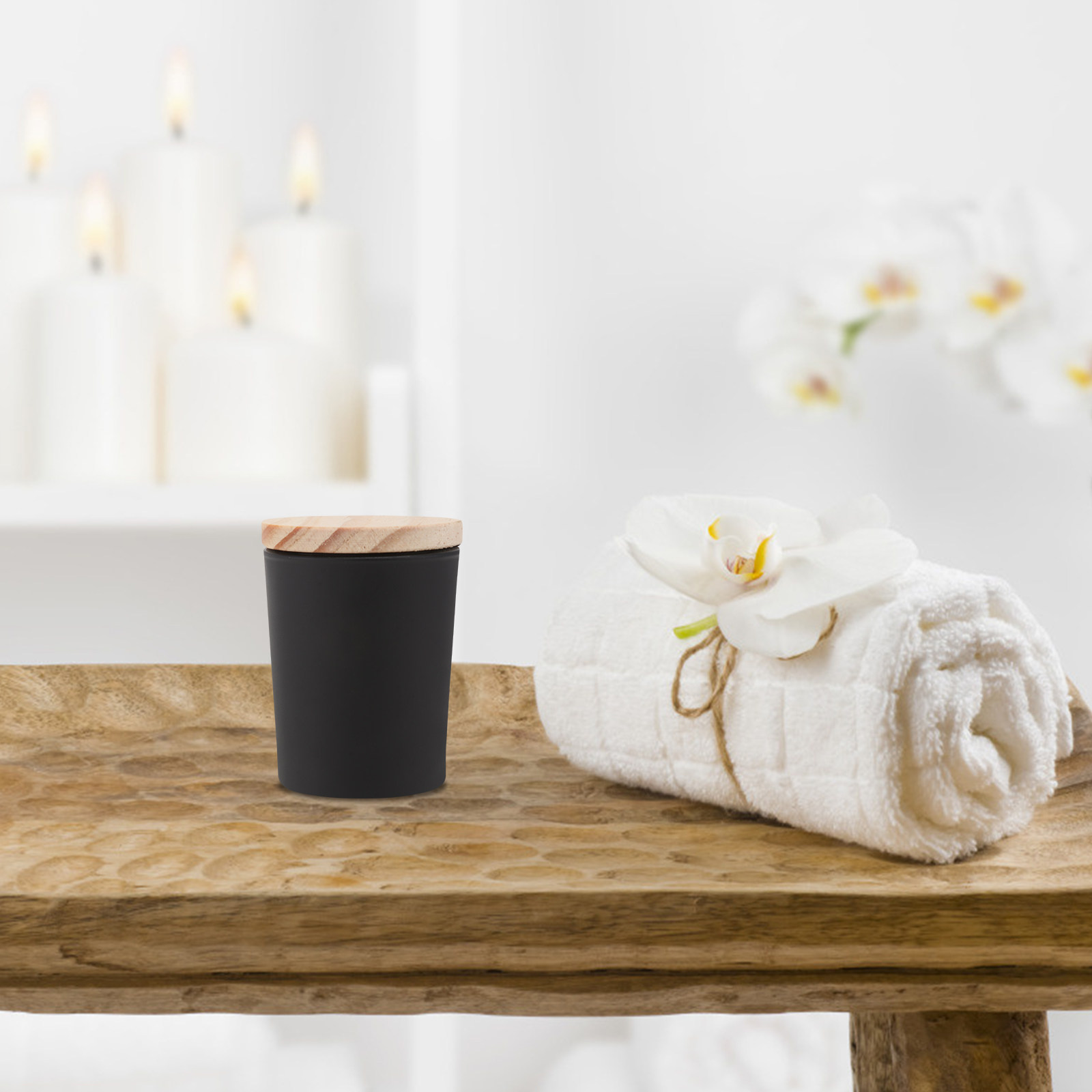 2 Adet Basit Şık Kapaklı Cam K - Candle Making Glass Jars incelemesi ve fiyatı