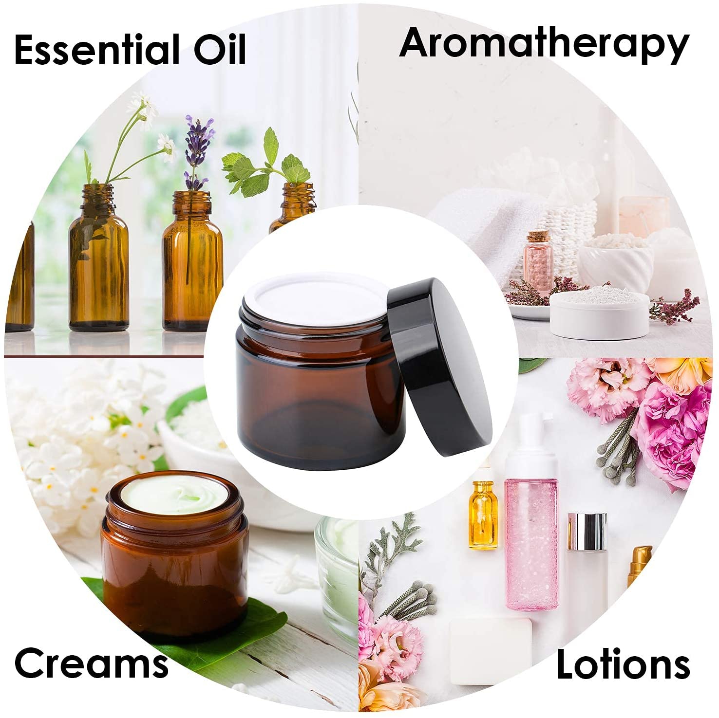 20 adet 5ml 10ml 15ml 20ml 30m - Candle Making Glass Jars incelemesi ve fiyatı