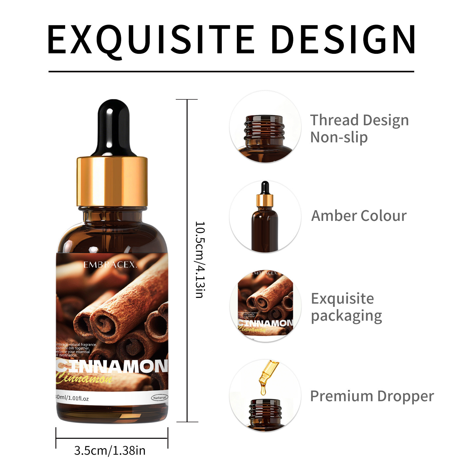 30ml Tarçın Saf Bitki Esansiye - Candle Making Fragrance Oils incelemesi ve fiyatı