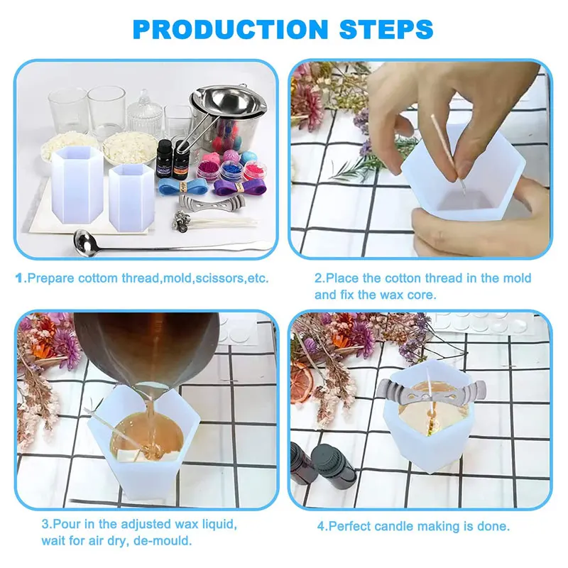 Silindir Silikon Mum Kalıpları - Candle Making Easy incelemesi ve fiyatı