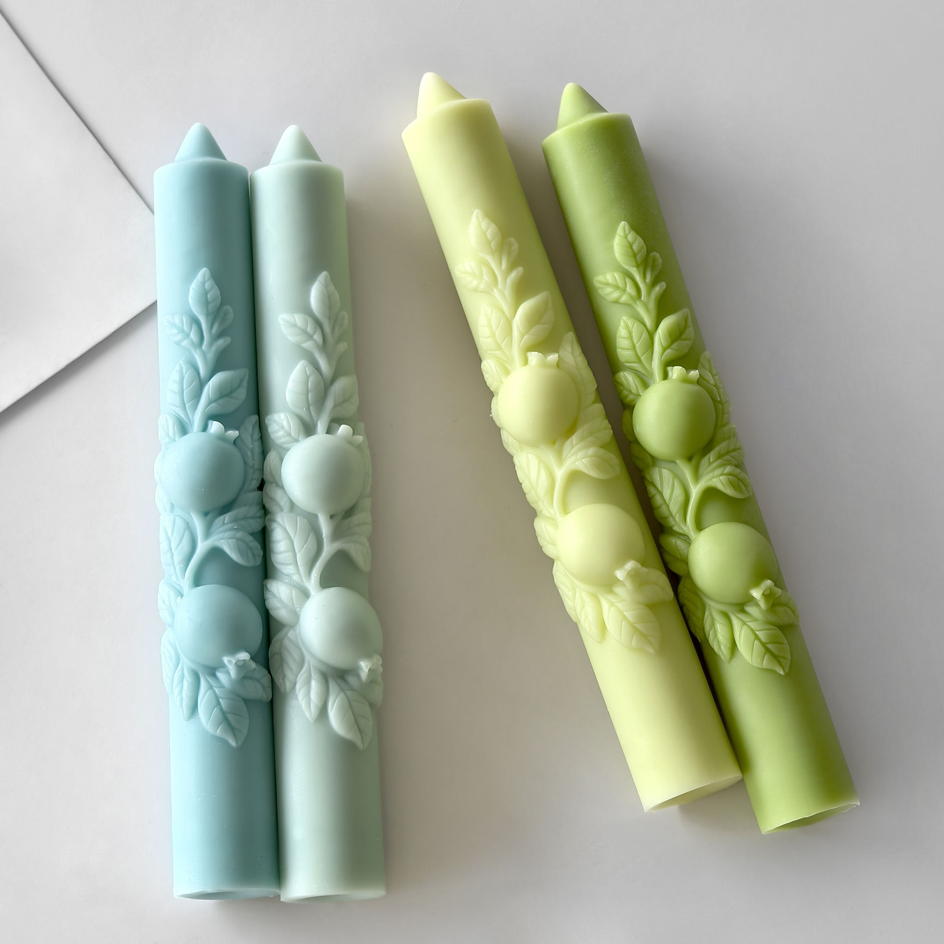 DIY Nar Desenli Uzun Çubuk Sil - Candle Making Reno incelemesi ve fiyatı