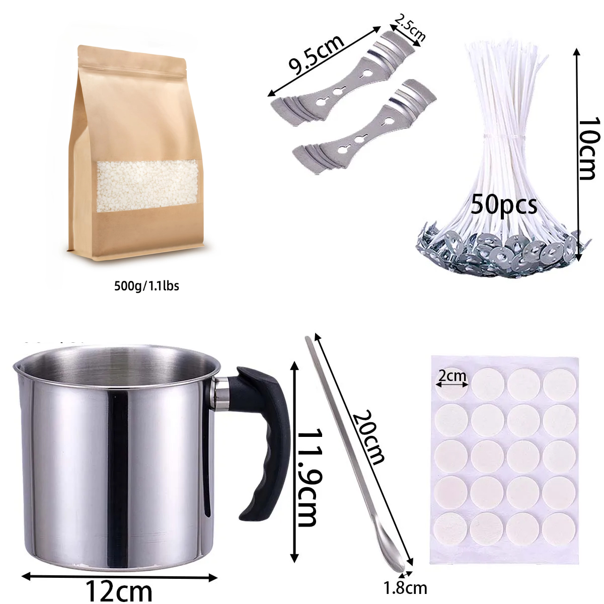 Kendin Yap Kokulu Mum Yapım Se - Candle Making Kit For Beginners incelemesi ve fiyatı